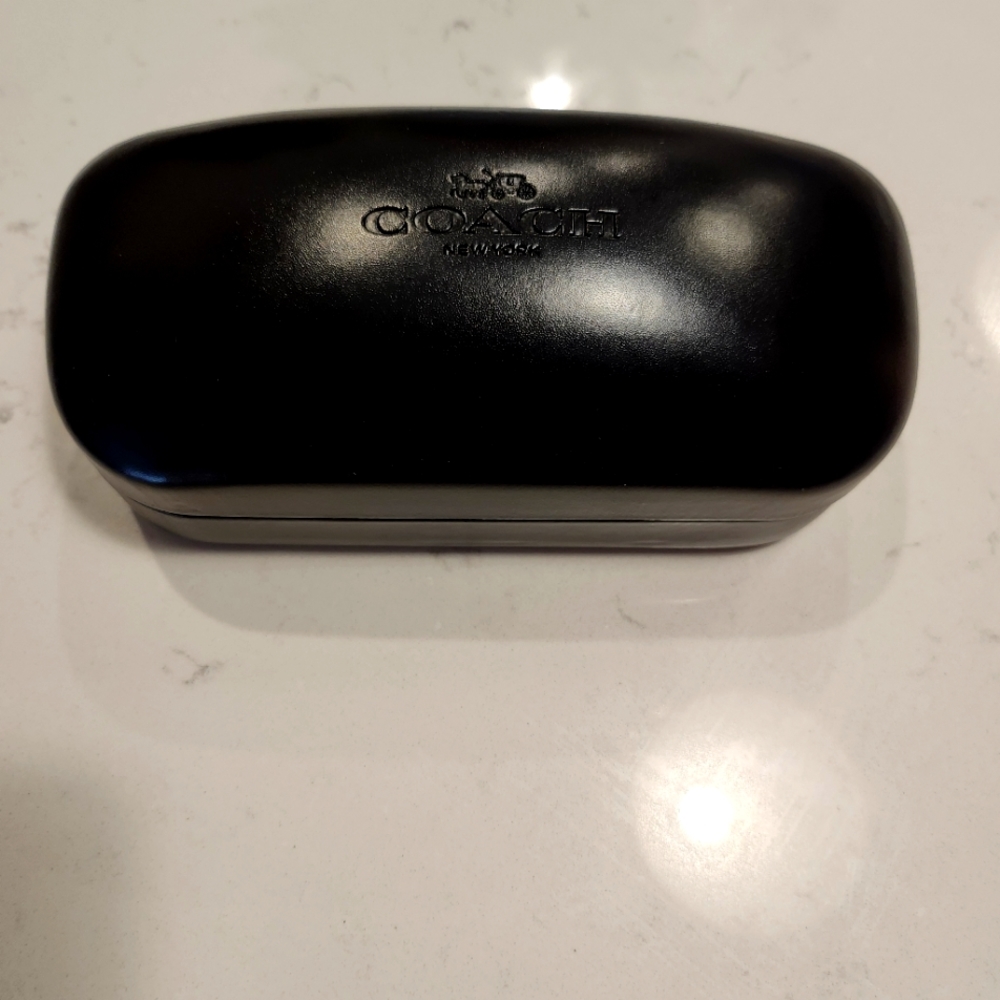 New Black Coach Sunglass Case (just the case)